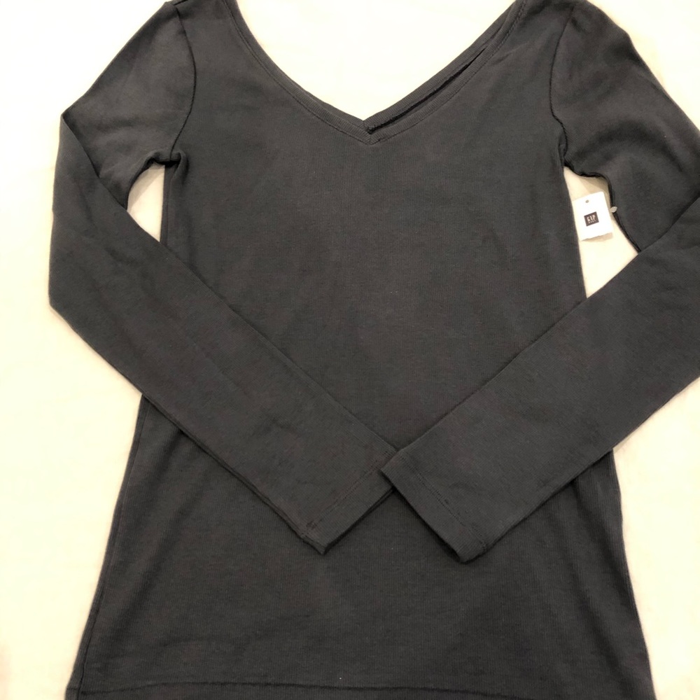 NWT Gap Body Ribbed Thermal Long Sleeve Shirt S